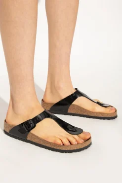 Birkenstock CZARNY Klapki ‘Gizeh BS’