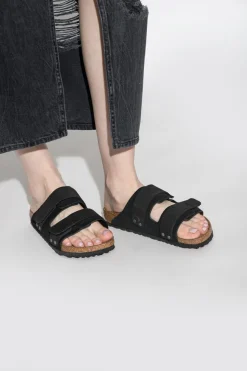 Birkenstock CZARNY Klapki ‘Uji’