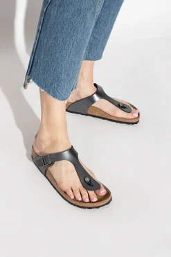 Birkenstock CZARNY Klapki ‘Gizeh BS’