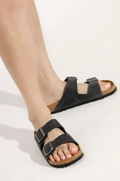 Birkenstock CZARNY Klapki ‘Arizona BS’