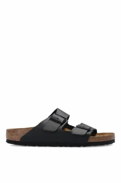 Birkenstock CZARNY Skórzane klapki ‘Arizona BS’