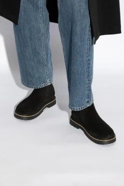 Birkenstock CZARNY Sztyblety `Highwood Slip On Mid`