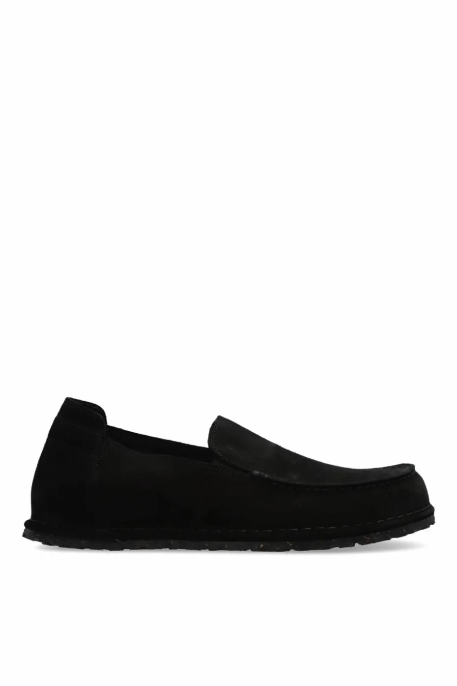 Birkenstock CZARNY Zamszowe buty `Utti Slip On`