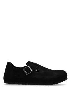 Birkenstock CZARNY Zamszowe buty ‘London BS’