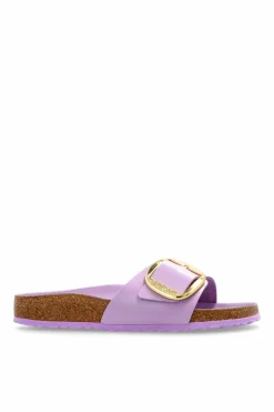 Birkenstock FIOLETOWY Klapki `Arizona Big Buckle`