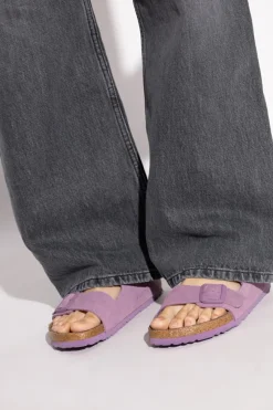 Birkenstock FIOLETOWY Klapki `Arizona BS`