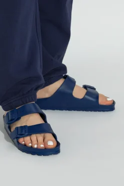 Birkenstock GRANATOWY Klapki ‘Arizona EVA’
