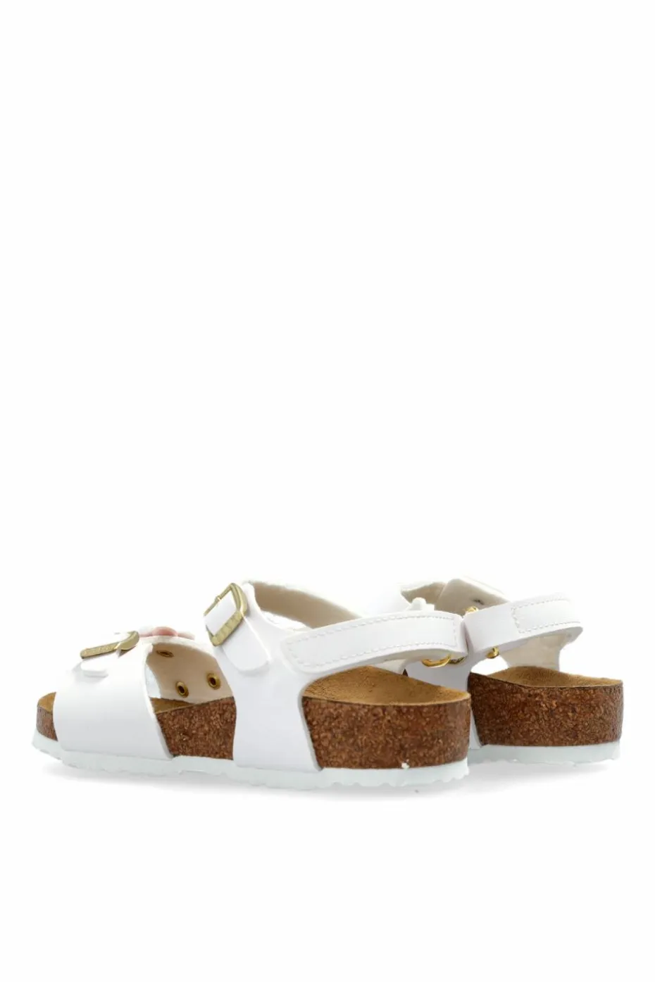 Birkenstock Kids BIAŁY Sandały `Rio Plain AS Kids`