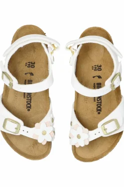 Birkenstock Kids BIAŁY Sandały `Rio Plain AS Kids`
