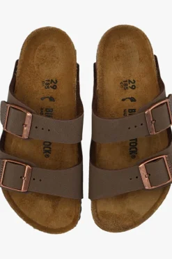 Birkenstock Kids BRĄZOWY Klapki ‘Arizona’