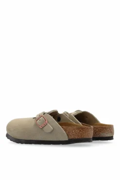 Birkenstock Kids SZARY Klapki `Boston Kids BS`