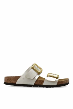 Birkenstock kremowy Klapki `Sydney Cushion Buckle`