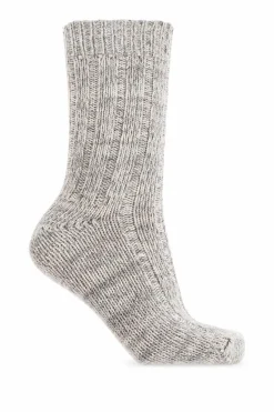 Birkenstock SZARY Bawełniane skarpety