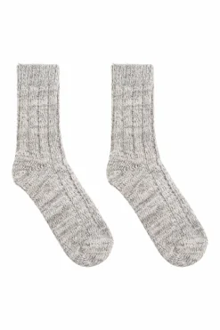 Birkenstock SZARY Bawełniane skarpety