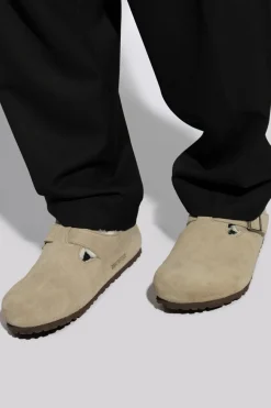 Birkenstock SZARY Buty `London Shearling`