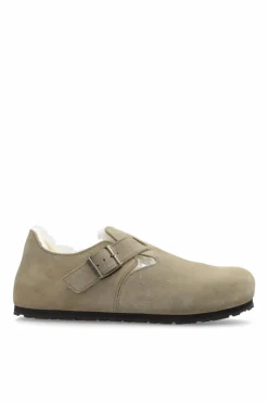Birkenstock SZARY Buty `London Shearling`