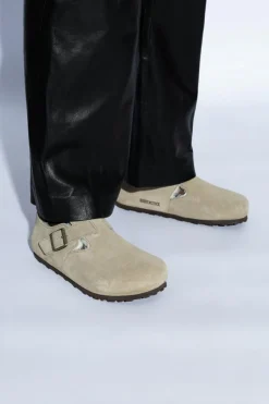 Birkenstock SZARY Buty `London Shearling`