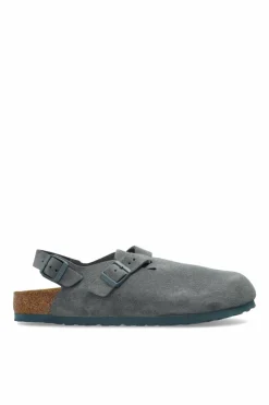 Birkenstock SZARY Buty `Tokio II Suede`