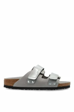 Birkenstock SZARY Klapki `Uji`
