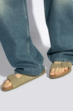 Birkenstock ZIELONY Klapki `Arizona BS