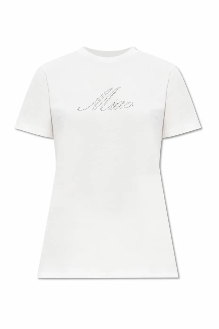 Blumarine BIAŁY T-shirt z logo
