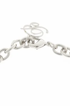 Blumarine SREBRNY Bransoleta z zawieszkami