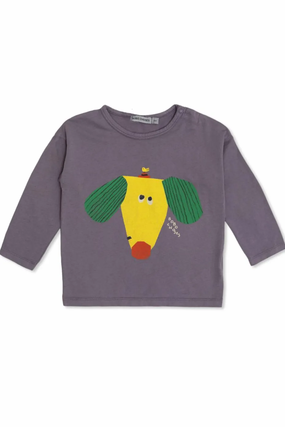 Bobo Choses FIOLETOWY T-shirt z długimi rękawami