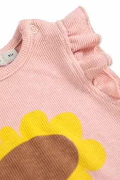 Bobo Choses RÓŻOWY Body z nadrukiem