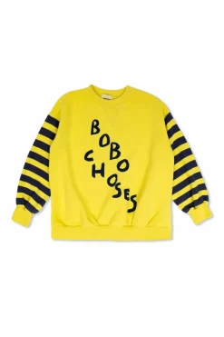 Bobo Choses ŻÓŁTY Bluza z nadrukowanym logo