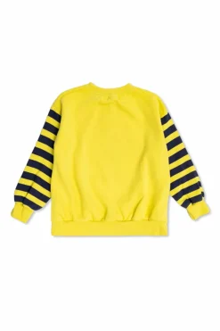 Bobo Choses ŻÓŁTY Bluza z nadrukowanym logo