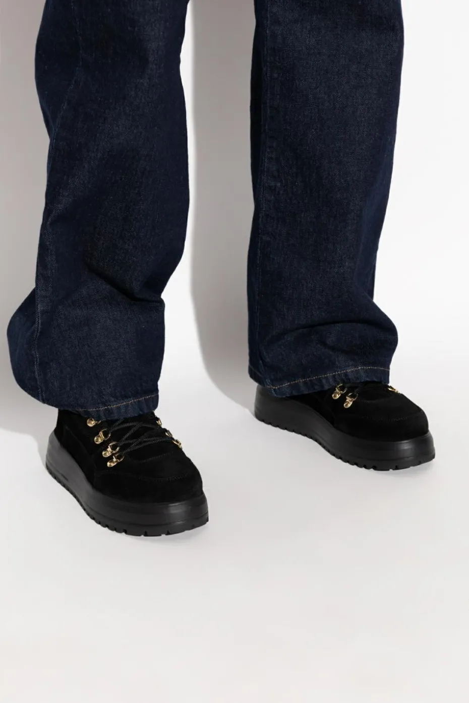 BOGNER CZARNY Buty `Antwerp` za kostkę