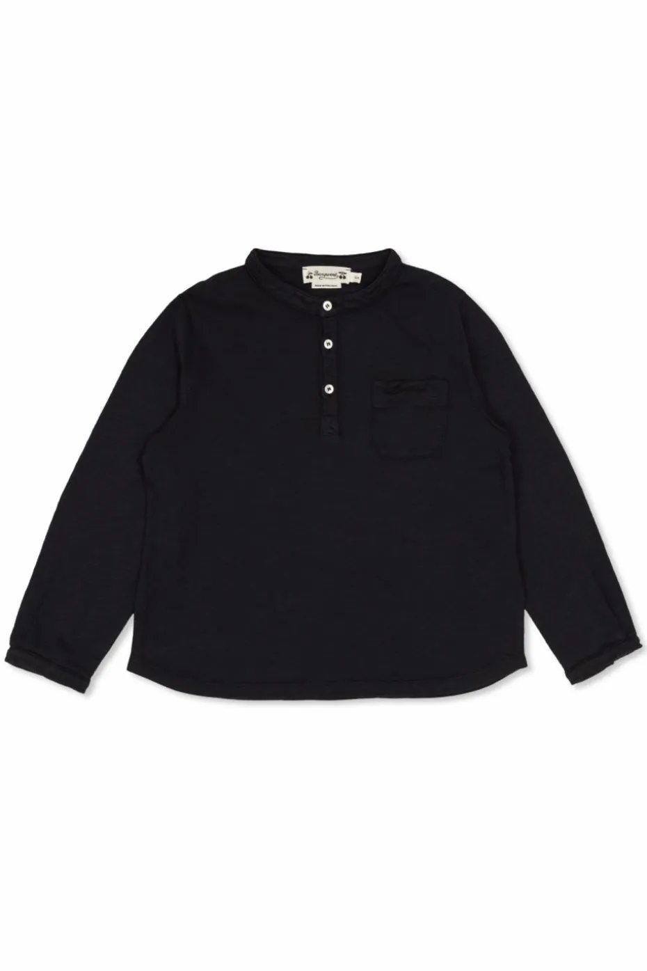 Bonpoint CZARNY T-shirt z logo
