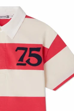 Bonpoint CZERWONY Polo `Erman`