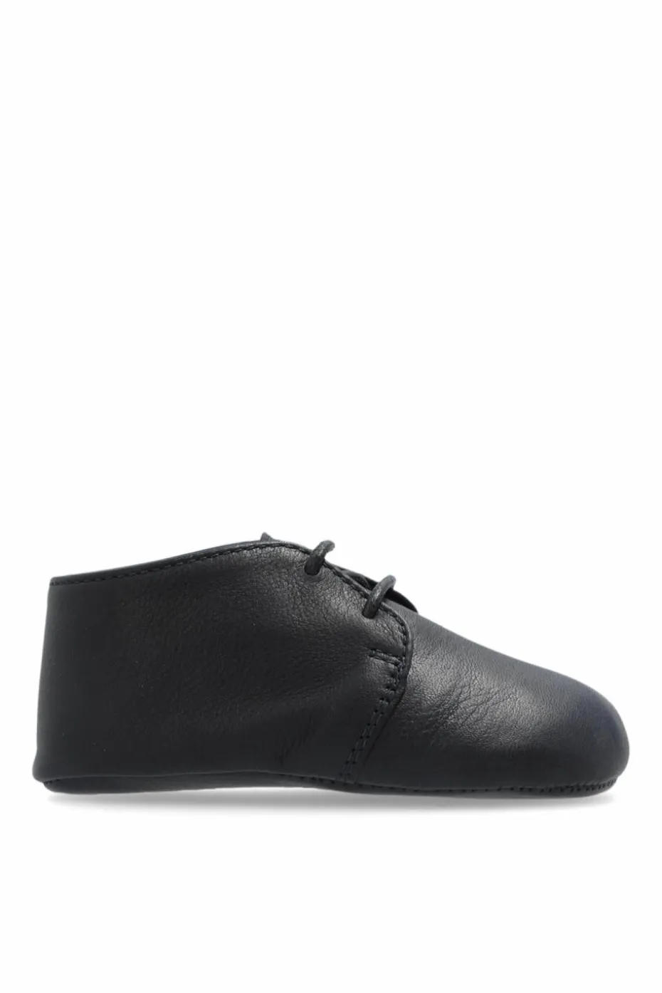Bonpoint GRANATOWY Skórzane buty