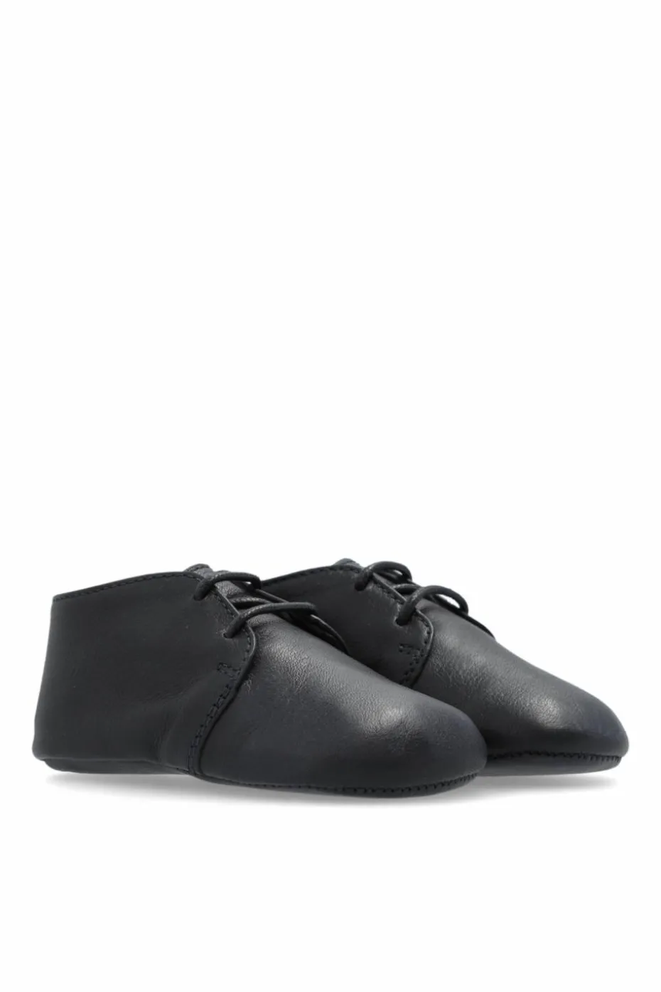 Bonpoint GRANATOWY Skórzane buty