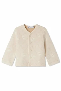 Bonpoint kremowy Bluza ze wzorem