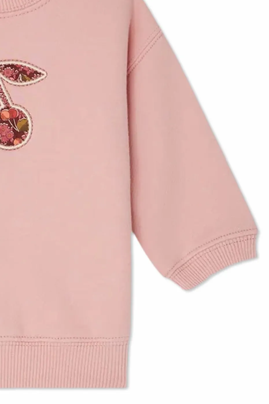 Bonpoint RÓŻOWY Bluza z aplikacją