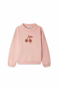 Bonpoint RÓŻOWY Bluza z logo