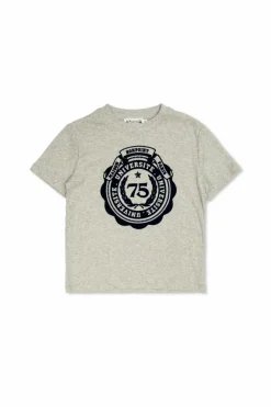 Bonpoint SZARY T-shirt z logo