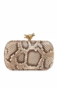 Bottega Veneta beżowy Kopertówka ‘Knott Small’