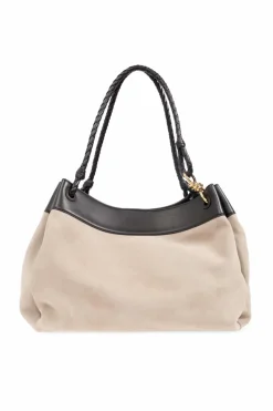 Bottega Veneta beżowy Torba `Parachute Maxi` typu `shopper`