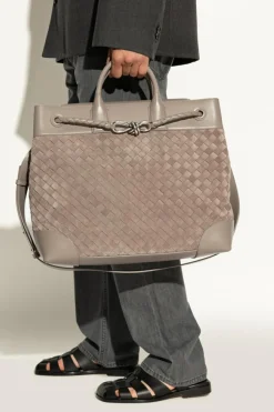 Bottega Veneta beżowy Torba ‘Andiamo’ typu ‘shopper’