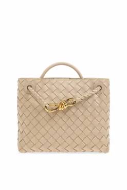 Bottega Veneta beżowy Torba do ręki `Andiamo Small`
