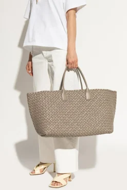 Bottega Veneta beżowy Torba `Cabat Large` typu `shopper`