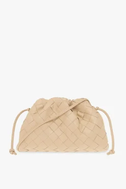 Bottega Veneta beżowy Torba na ramię ‘Pouch Mini’