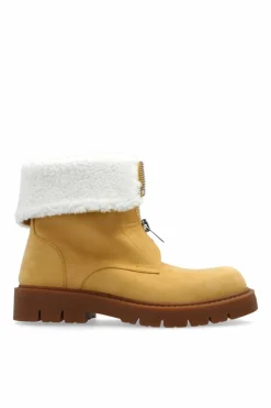 Bottega Veneta beżowy Zamszowe buty `Haddock`