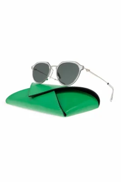 Bottega Veneta BIAŁY Okulary przeciwsłoneczne