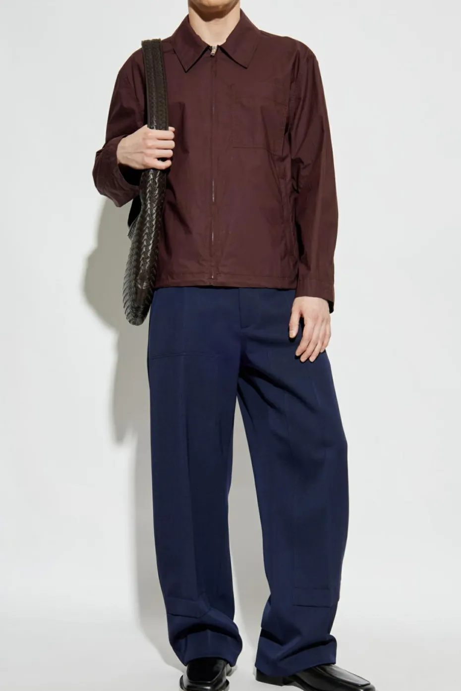 Bottega Veneta BORDO Kurtka z kieszenią