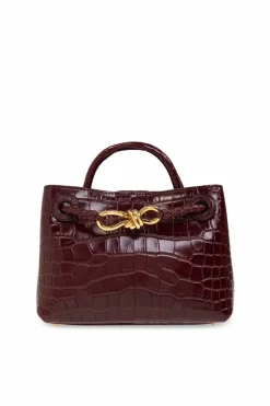 Bottega Veneta BORDO Torba na ramię ‘Andiamo Mini’