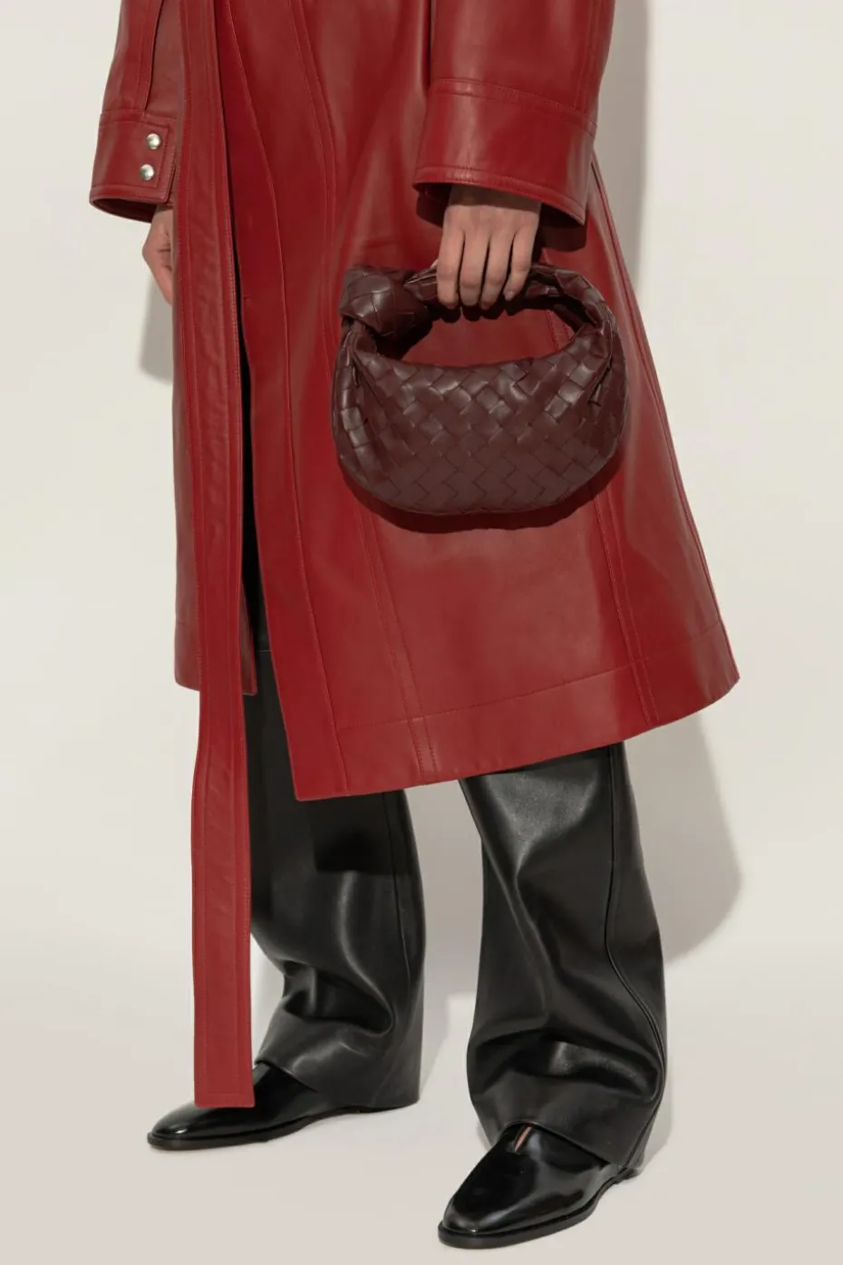 Bottega Veneta BORDO Torba do ręki ‘Jodie Mini’